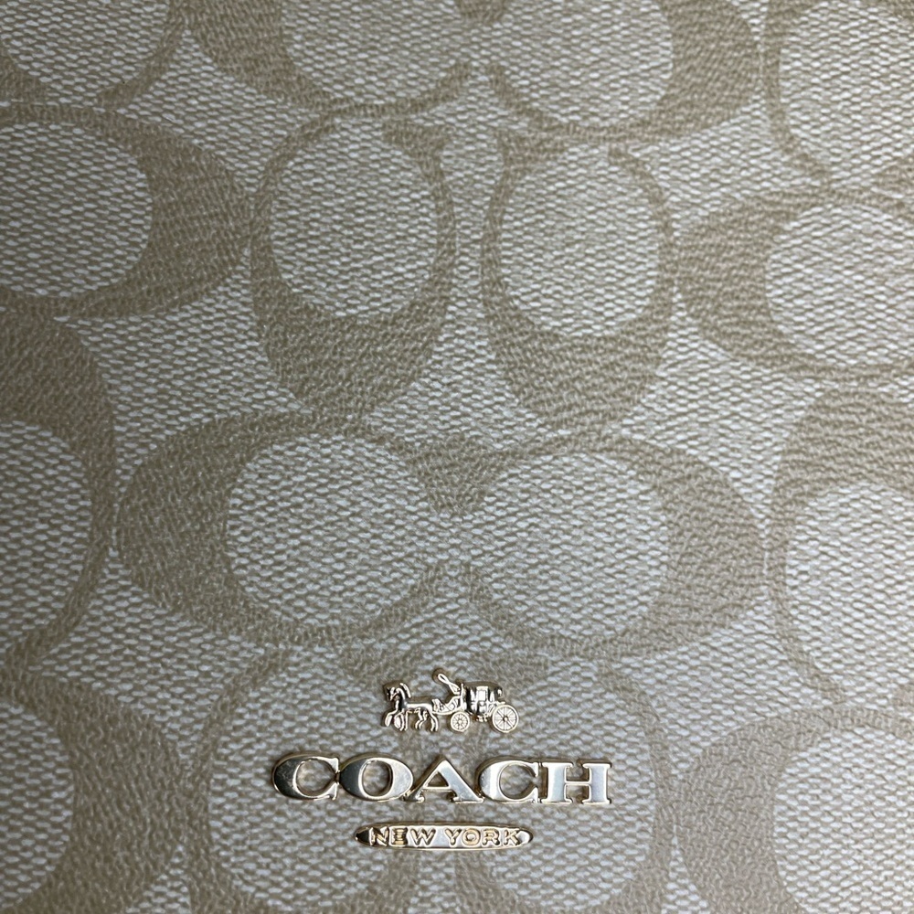 COACH Jules Hobo Bag in Signature Canvas Snake Embossed Leather Bag - Picture 3 of 16